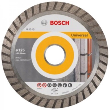 BOSCH ΔΙΑΜΑΝΤΟΔΙΣΚΟΣ ΚΟΠΗΣ STANDARD FOR UNIVERSAL TURBO 125MM 2608602394