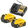 Dewalt Σετ Μπαταρίες & Φορτιστής 5.0Ah 18V DCB1104P2