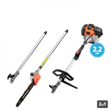 KRAUSMANN 3250-20 ΠΟΛΥΜΗΧΑΝΗΜΑ ΒΕΝΖΙΝΗΣ ΔΙΑΙΡΟΥΜΕΝΟ 52cc ΜΕ ΚΟΝΤΑΡΟΠΡΙΟΝΟ ΚΑΙ ΠΡΟΕΚΤΑΣΗ