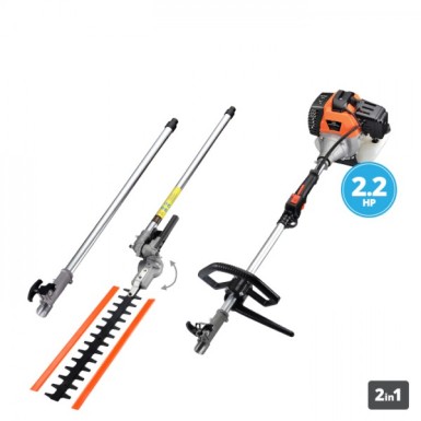 KRAUSMANN 3250-30 ΠΟΛΥΜΗΧΑΝΗΜΑ ΒΕΝΖΙΝΗΣ ΔΙΑΙΡΟΥΜΕΝΟ 52cc ΜΕ ΚΛΑΔΕΥΤΗΡΙ ΜΠΟΡΝΤΟΥΡΑΣ ΚΑΙ ΠΡΟΕΚΤΑΣΗ 