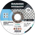 ΔΙΣΚΟΙ ΚΟΠΗΣ ΣΙΔΗΡΟΥ KRAUSMANN 115 Χ 3 Χ 22.2 AC13930