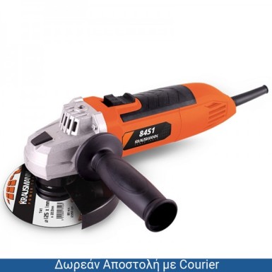 KRAUSMANN ΓΩΝΙΑΚΟΣ ΤΡΟΧΟΣ 710W 125MM 8451