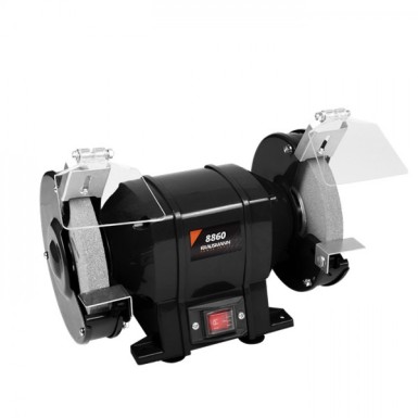 KRAUSMANN - Ø150mm ΔΙΔΥΜΟΣ ΤΡΟΧΟΣ ΠΑΓΚΟΥ 300W ΗΛΕΚΤΡΙΚΟΣ 8860
