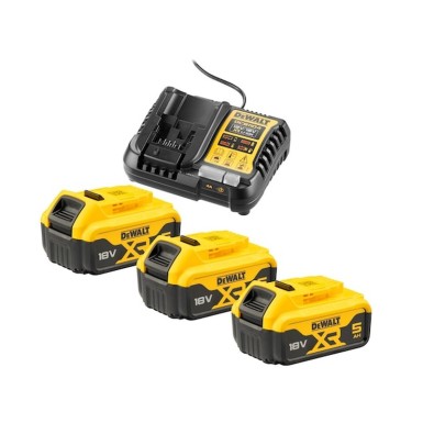 DEWALT Σετ 3 Μπαταρίες DeWalt 3x18V 5Ah DCB1104P3-QW 