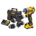Δραπανοκατσάβιδο Μπαταρίας 12V (2x3.0Ah) DEWALT - DCD703L2T-QW