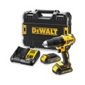 DEWALT 18V XR BRUSHLESS Δραπανοκατσάβιδο Μπαταρίας (2x1.5Ah) DCD777S2T-QW