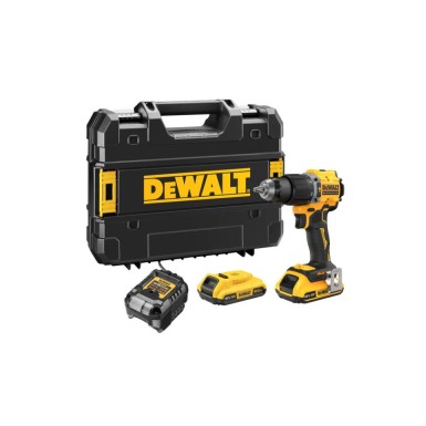 DEWALT ΚΡΟΥΣΤΙΚΟ ΔΡΑΠΑΝΟΚΑΤΣΑΒΙΔΟ 18V XR BRUSHLESS COMPACT (2X2AH) DCD799D2T-QW