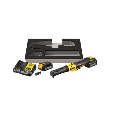 Dewalt Καστάνια με 2 Μπαταρίες POWERSTACK G (18V / 1.7AH) DCF510E2G