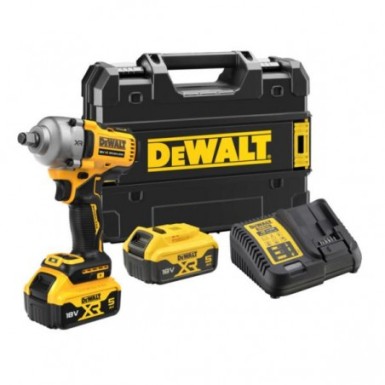 DEWALT Μπουλονόκλειδο Μπαταρίας 1/2" 18V (2x5.0Ah) DCF891P2T-QW