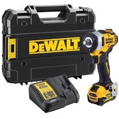 Dewalt Μπουλονόκλειδο 1/2 με Αντικραδασμική Προστασία 12V 1 Χ 5Ah Μπαταρία DCF901P1G