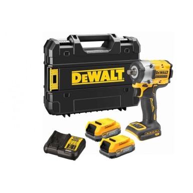 Powerstack Μπουλονόκλειδο Μπαταρίας Compact 1/2'' 18V (2x2.0Ah) DEWALT - DCF921E2T-QW