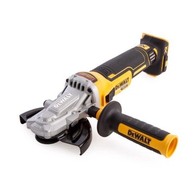 BRUSHLESS ΓΩΝΙΑΚΟΣ ΤΡΟΧΟΣ ΧΑΜΗΛΟΥ ΠΡΟΦΙΛ Ø 125MM με Νο-Volt λειτουργία DCG405FN