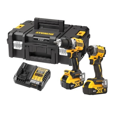 ΣΕΤ 18V XR Brushless Διπλό Kit - 2X 5Ah DCK2051P2T-QW