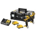 Dewalt 12V Σετ Δραπανοκατσάβιδο DCD701 & Παλμικό Κατσαβίδι DCF801 DCK2110L2T