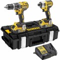 DEWALT Σετ Brushless Δραπ/δο Kρουστικό 18V (DCD796) και Παλμικό Kατσαβίδι 18V (DCF887) 2x5.0Ah σε DS150 DCK266P2