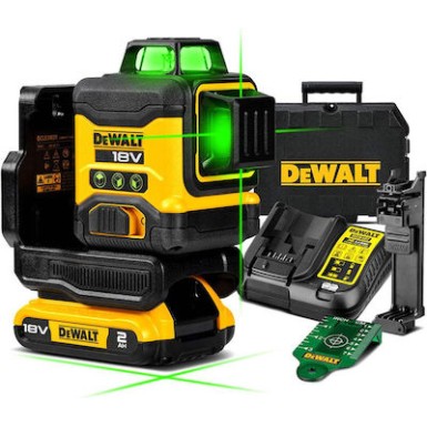 DEWALT ΑΥΤΟΡΥΘΜΙΖΟΜΕΝΟ ΓΡΑΜΜΙΚΟ ΑΛΦΑΔΙ LASER ΠΡΑΣΙΝΗΣ ΔΕΣΜΗΣ DCLE34031D1