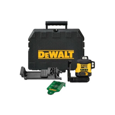 DEWALT ΛΕΪΖΕΡ ΑΥΤΟΑΛΦΑΔΙΑΖΟΜΕΝΟ 18V XR ΠΡΑΣΙΝΗΣ ΠΡΟΒΟΛΗΣ 3×360° DCLE34031N-XJ
