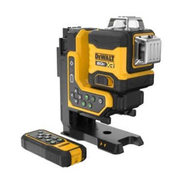 DeWALT- 3 x 360° Multi-line Laser Tracer με πράσινη δέσμη και τηλεχειριστήριο DCLE34035B-XJ