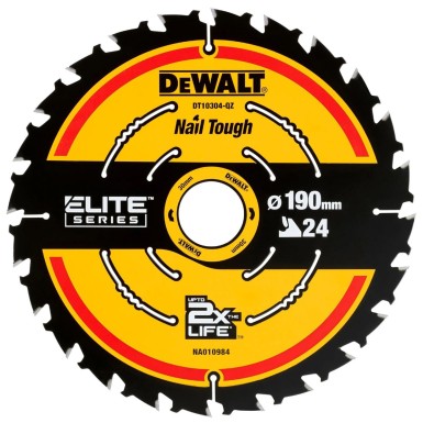 DEWALT ΔΙΣΚΟΙ ΚΑΡΒΙΔΙΟΥ ELITE 190MM DT10402