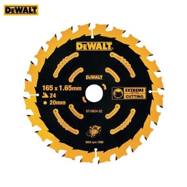 DEWALT Δίσκος κοπής για Ξύλο EXTREME 165mm X 24 Δόντια DT10624-QZ