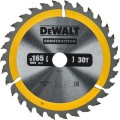 Διαμαντόδισκος ξύλου 165 mm 30 δόντια DEWALT DT1935-QZ