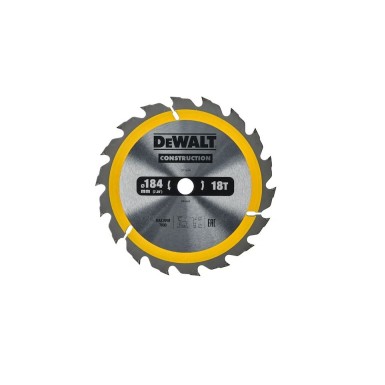 DEWALT ΔΙΣΚΟΣ ΚΟΠΗΣ ΞΥΛΟΥ 184x16mm 18T DT1938-QZ