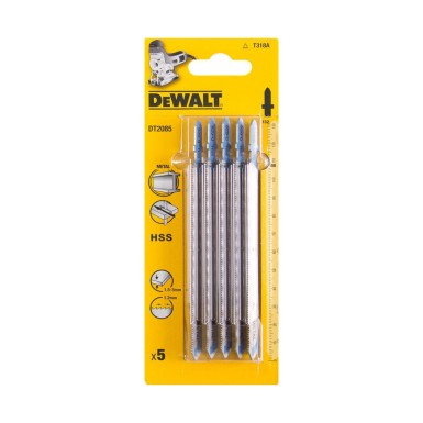 DeWalt Λαμες Σέγας Κοπής Μετάλλου 132mm DT2085
