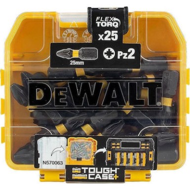 DEWALT Σετ 25 Μύτες Κατσαβιδιού Allen / Torq DT70556T-QZ