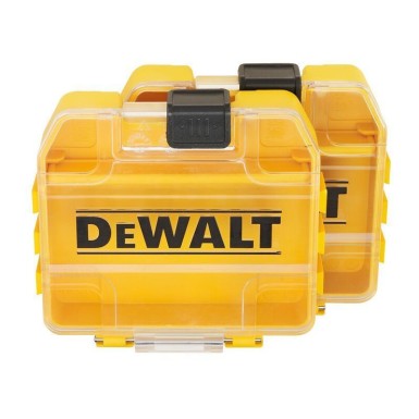 DeWalt Θήκη Μικρή Σκληρή Εξαρτημάτων 2 τεμ DT70800