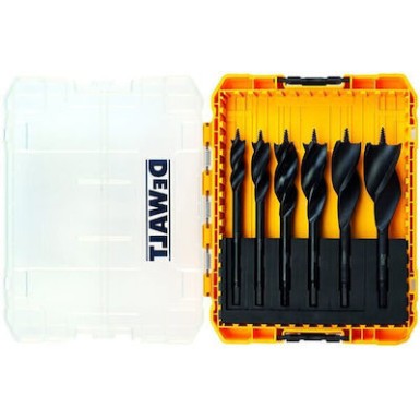 Dewalt Σετ 6 Τρυπάνια τριπλής ράβδωσης DT90238-QZ