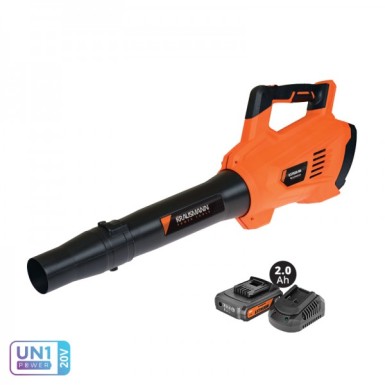 KRAUSMANN - U37020-14 4.0Ah ΦΥΣΗΤΗΡΑΣ ΕΠΑΝΑΦΟΡΤΙΖΟΜΕΝΟΣ ΜΕ ΜΠΑΤΑΡΙΑ ΚΑΙ ΦΟΡΤΙΣΤΗ 20V