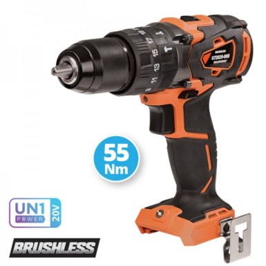 KRAUSMANN ΔΡΑΠΑΝΟ ΚΡΟΥΣΤΙΚΟ BRUSHLESS 55NM 20V SOLO U72020-00B