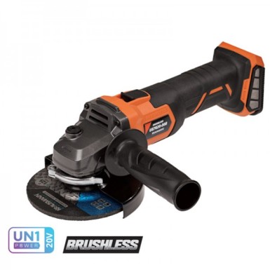 KRAUSMANN ΓΩΝΙΑΚΟΣ ΤΡΟΧΟΣ BRUSHLESS 125MM 20V SOLO U87020-00B
