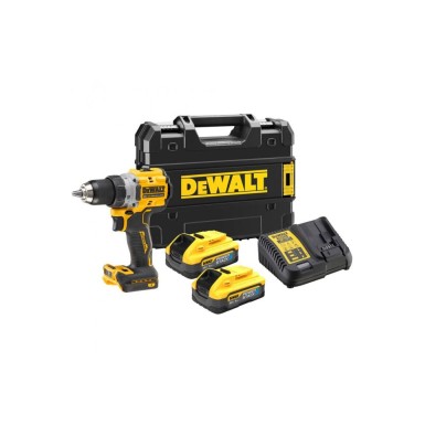 DEWALT ΔΡΑΠΑΝΟΚΑΤΣΑΒΙΔΟ ΜΠΑΤΑΡΙΑΣ 18V Li-Ion XR POWERSTACK BRUSHLESS 2 x 5.0Ah ΣΕ TSTAK DCD800H2T-QW