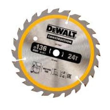 DEWALT ΔΙΣΚΟΣ 136x10x24T,1.6mm DT1947-QZ