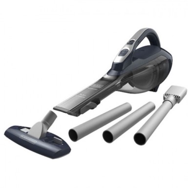 Black & Decker Επαναφορτιζόμενο Σκουπάκι με Μπαταρία Λιθίου Dustbuster® και Επέκταση Δαπέδου 12V 1.5AH DVA315JF-QW
