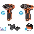 KRAUSMANN ΣΕΤ ΠΑΛΜΙΚΟ ΚΑΤΣΑΒΙΔΙ MINI + ΜΠΟΥΛΟΝΟΚΛΕΙΔΟ MINI 12V 2x2.0Ah ΚΑΙ ΔΩΡΟ ΤΣΑΝΤΑ ΜΕΤΑΦΟΡΑΣ US119-22SB