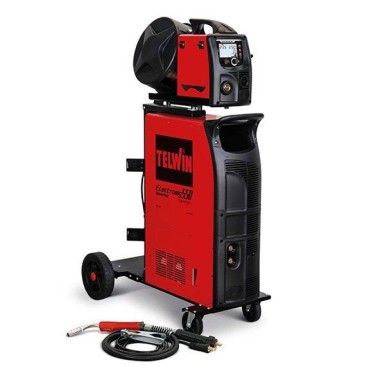 TELWIN ELECTROMIG 550 SYNERGIC ηλεκτροκόλληση inverter σύρματος MIG- MAG/FLUX/BRAZING και TIG DC-Lift 816193
