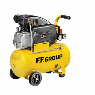 FF GROUP AC-D 224 EASY ΑΕΡΟΣΥΜΠΙΕΣΤΗΣ ΜΟΝΟΜΠΛΟΚ ΛΑΔΙΟΥ 24lt 2.0hp (47243)