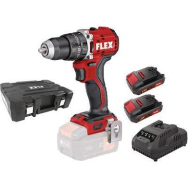 FLEX - PD 2G 18.0-EC LD/2.5 Κρουστικό Δραπανοκατσάβιδο 18V (2x2.5Αh) 519057
