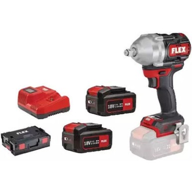 FLEX - IW 1/2" 750 18.0-EC/5.0 Μπουλονόκλειδο Μπαταρίας 18V (2x5.0Ah) 530233