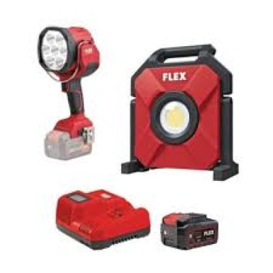 ΣΕΤ FLEX - ΠΡΟΒΟΛΕΑΣ ΕΡΓΑΣΙΑΣ LED & ΦΑΚΟΣ LED CL 10000 10.8/18.0 & WL 2800 18.0 D00321
