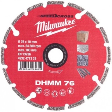 ΔΙΑΜΑΝΤΟΔΙΣΚΟΣ DHMM 76 Φ75 ΓΙΑ ΤΟ Μ12FCOT-0 MW 4932471333