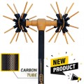 Ηλεκτρική βέργα αχινός ''GOLD FULL CARBON 4x4'' MINOS NIK HLEKTRIKH VERGA AXINOS  GOLD 4X4 