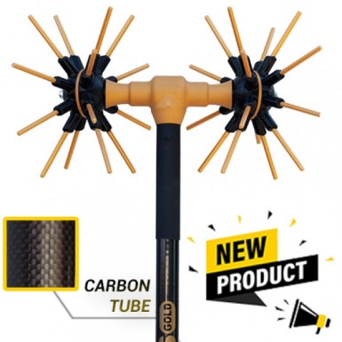 Ηλεκτρική βέργα αχινός ''GOLD FULL CARBON 4x4'' MINOS NIK HLEKTRIKH VERGA AXINOS  GOLD 4X4 