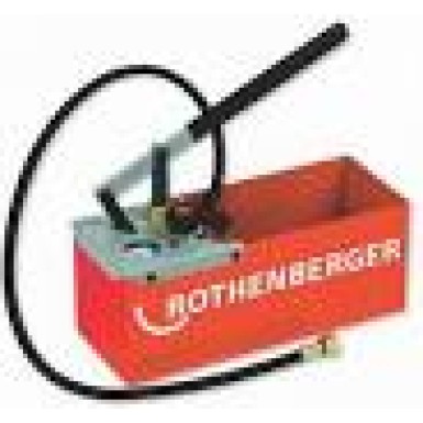 ROTHENBERGER TP25 ΠΡΕΣΑ ΕΛΕΓΧΟΥ ΕΓΚΑΤΑΣΤΑΣΗΣ ΧΕΙΡΟΚΙΝΗΤΗ 6.0250