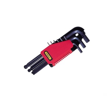 Stanley - Σετ 9 κλειδιά Άλλεν με σφαιρική κεφαλή 1,5-10mm 0-69-256
