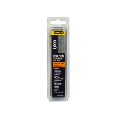 STANLEY Μονόκαρφα 1.000 Τεμάχια 15mm ή 5/8″ 1-SWK-BN0625T