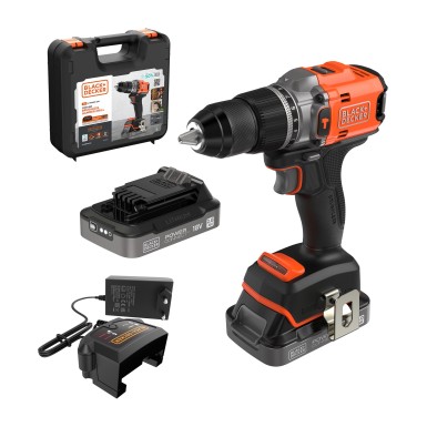 Δράπανο μπαταρίας 18V POWERCONNECT™ Brushless BLD683D2XK-QW