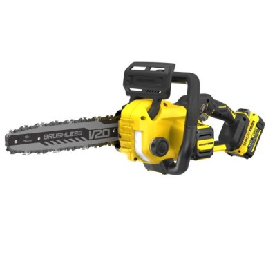 Fatmax®20V Brushless Αλυσοπρίονο Μπαταρίας 18V Με Μπαταρία 4.0Ah Stanley SFMCCS730M1